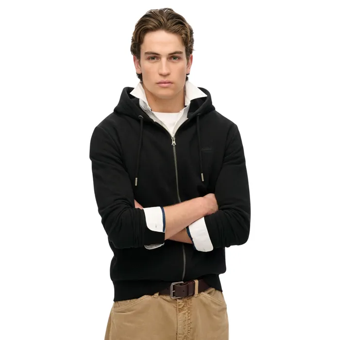 Superdry Essential Logo Zip Hooded Vest Heren