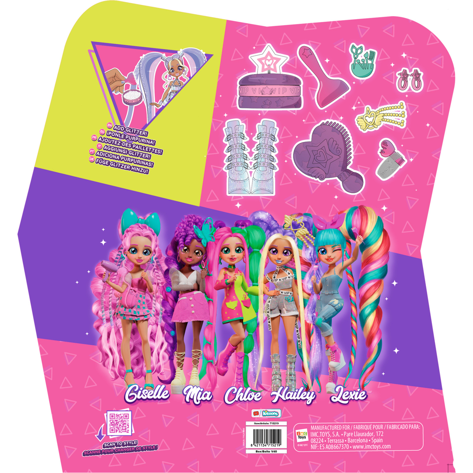 VIP Dolls Hair Academy Hailey Puppe