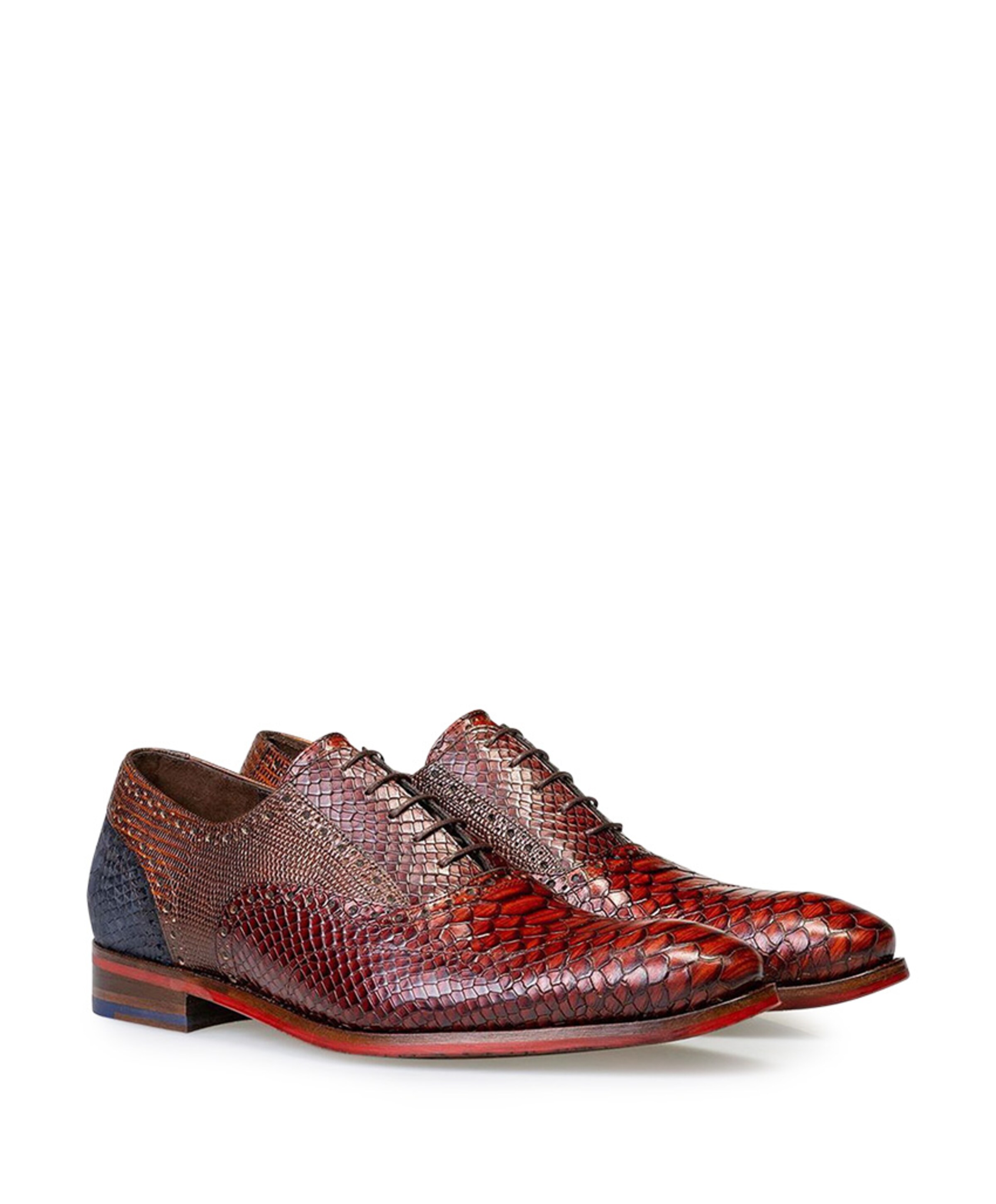 Floris van Bommel heren veterschoenen bruin