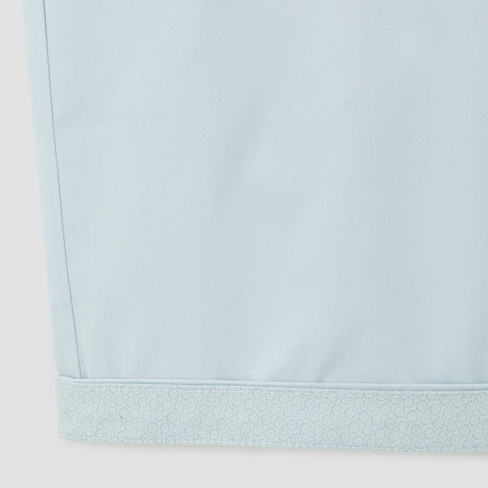 Bermuda chino uni avec ceinture Bleu clair