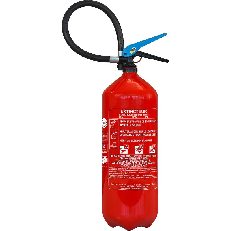 Extincteur à eau - 6 L