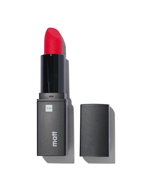 rouge à lèvres mat red rebel