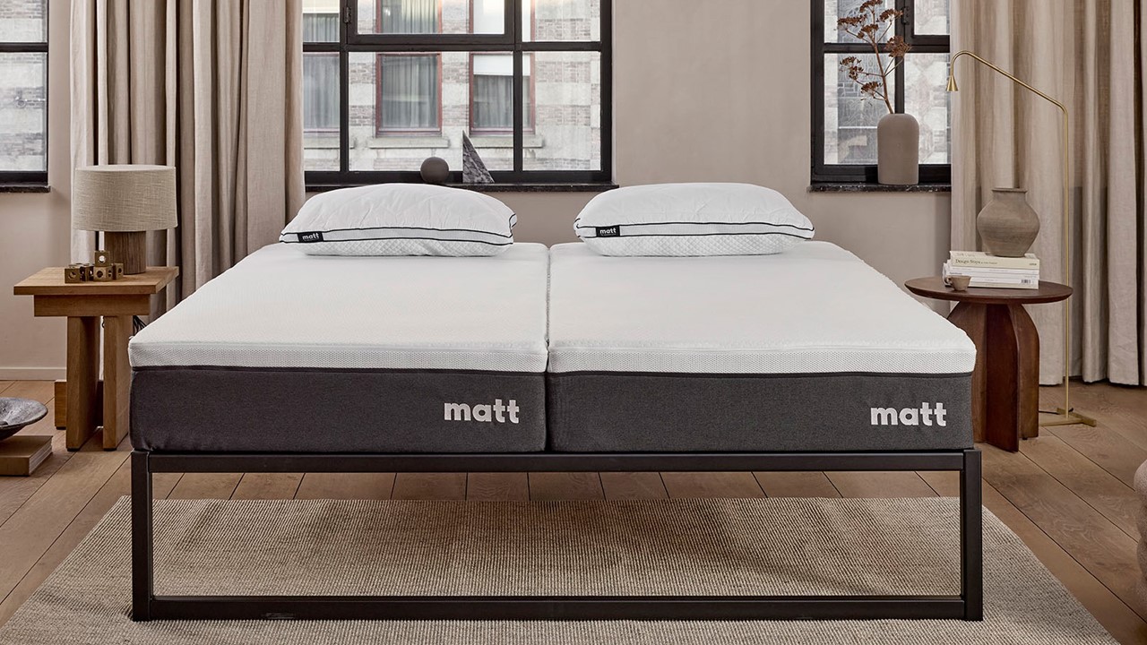 Aanpasbaar Matt Sleeps Hybrid Pro matras