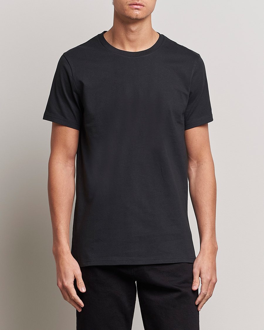 Bread & Boxers Crew Neck Regular T-Shirt Black