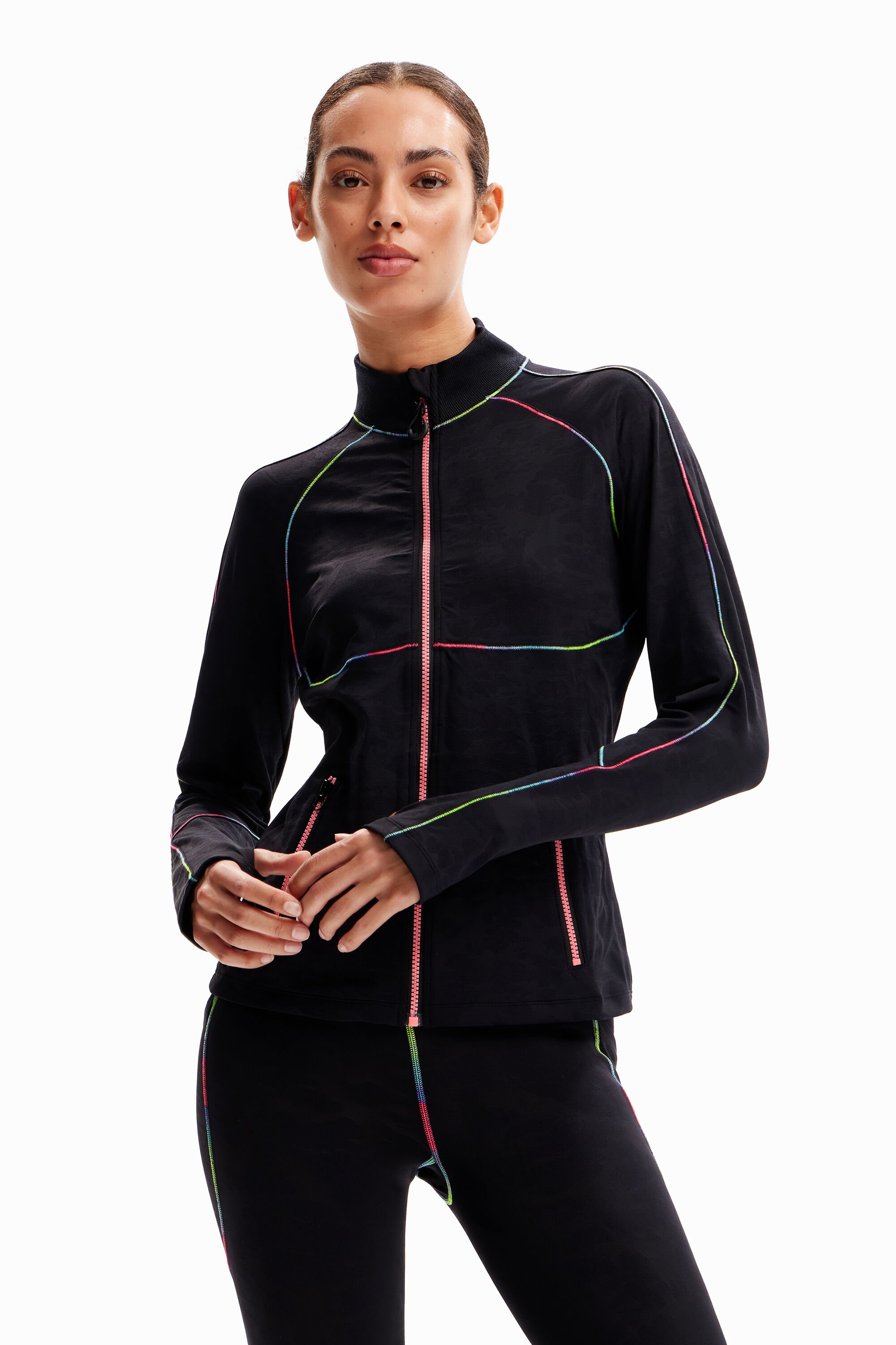 Veste sport coutures
