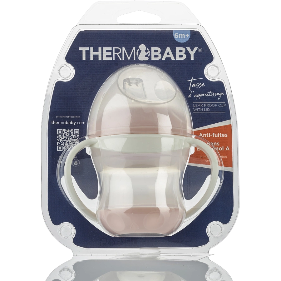 Thermobaby® Trinkbecher auslaufsicher, 180 ml powder pink