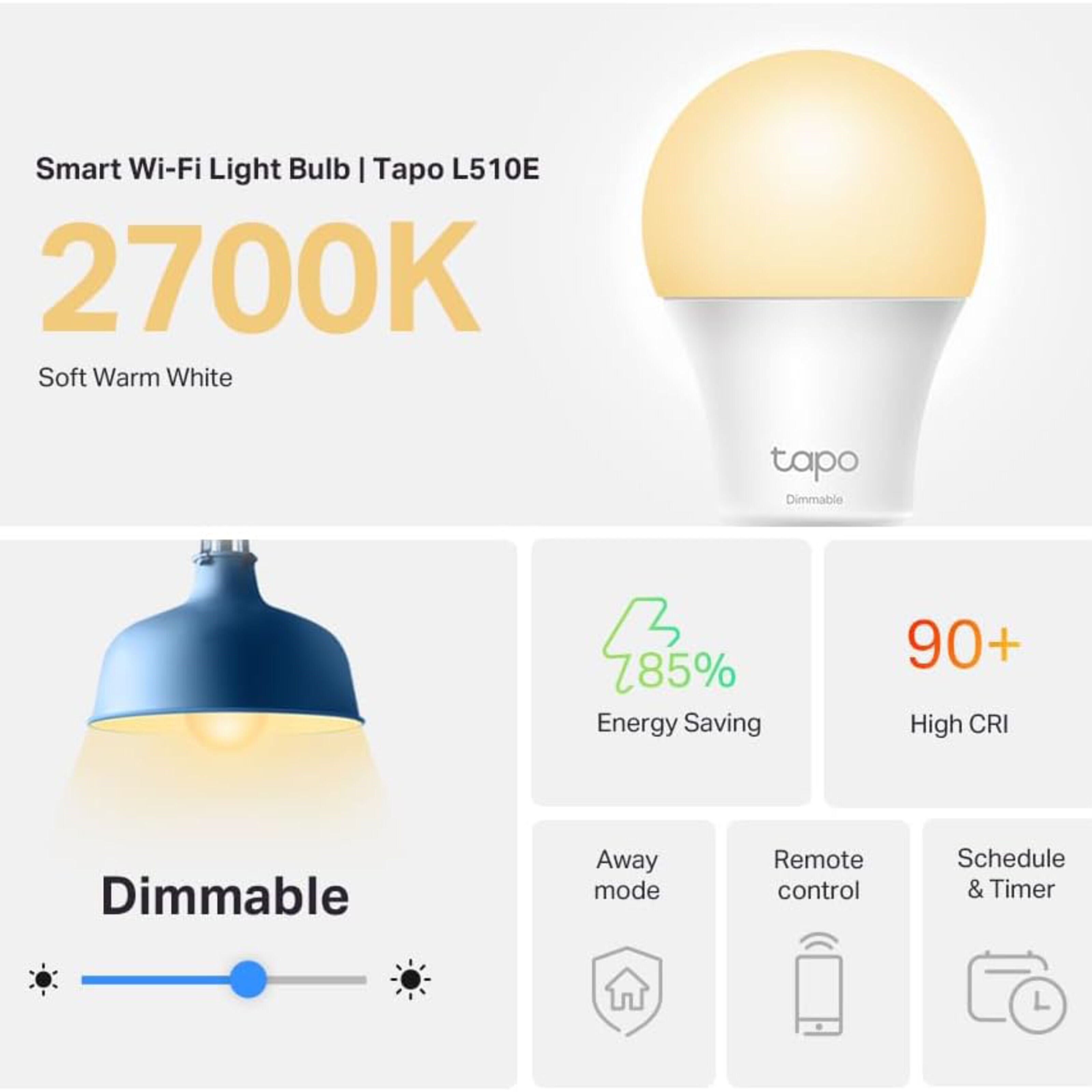 TP-link Tapo Smart wifi LED-pære