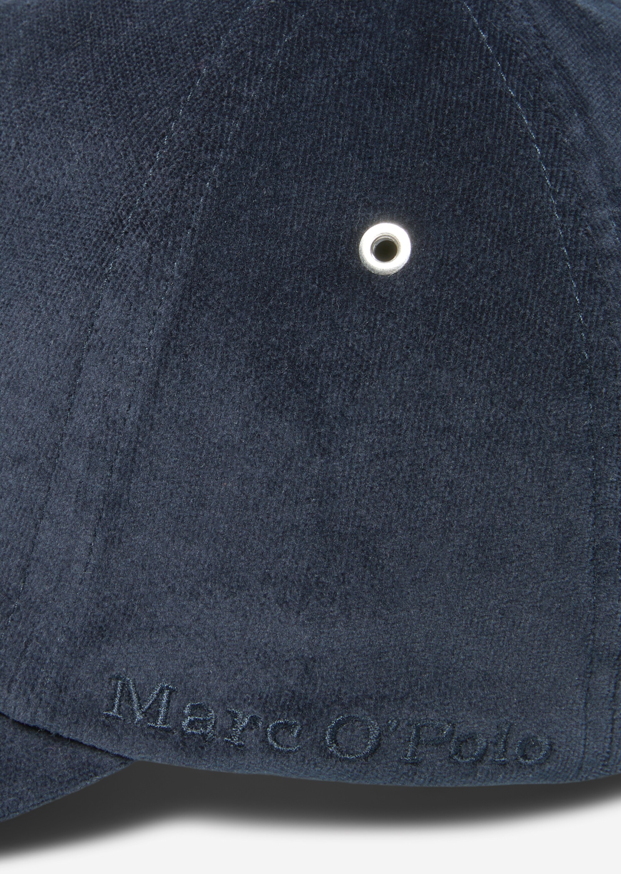 Samt-Cap aus Organic-Cotton-Lyocell-Mix