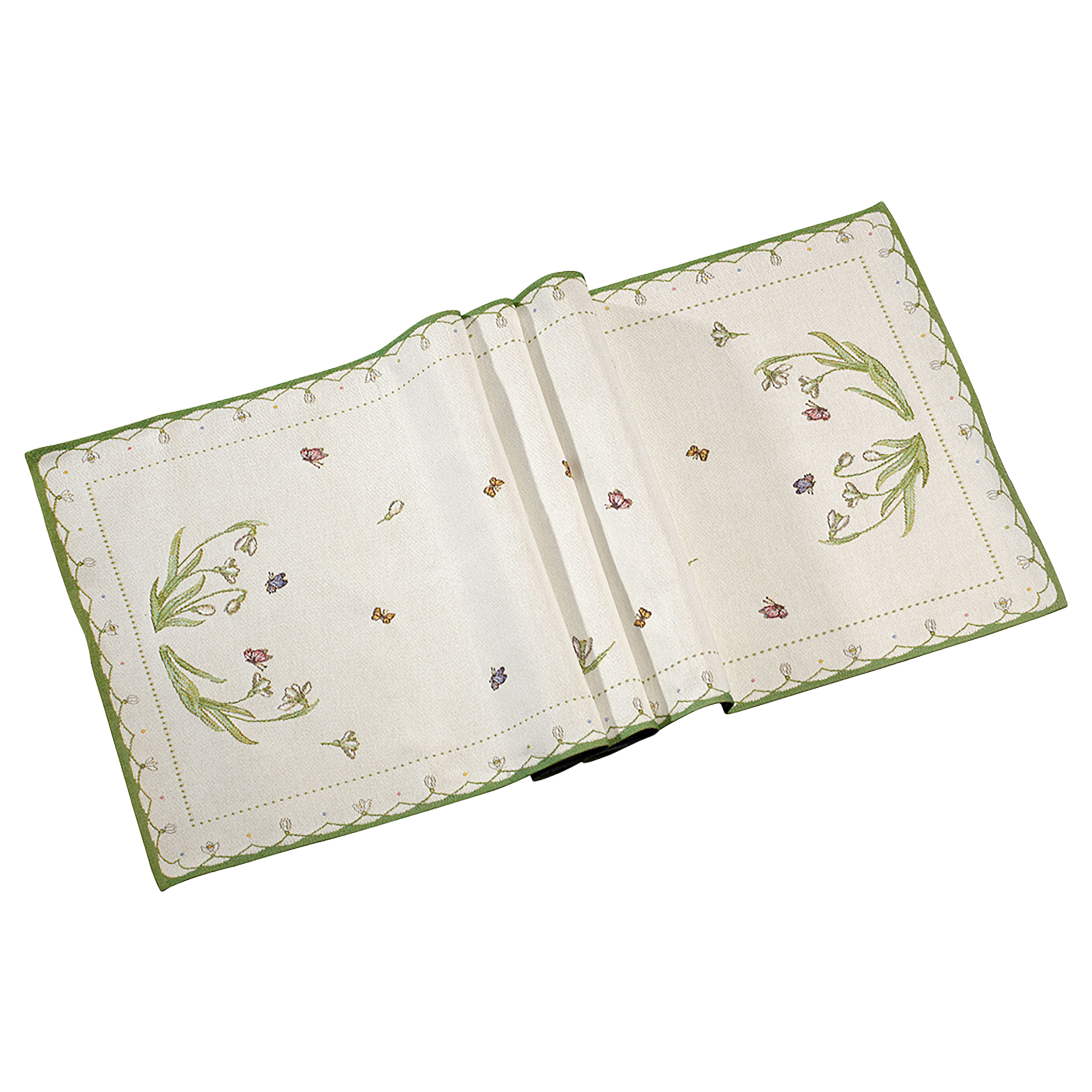 Colourful Spring Table runner Green, 0.1'' x 19.3'' x 0.1''