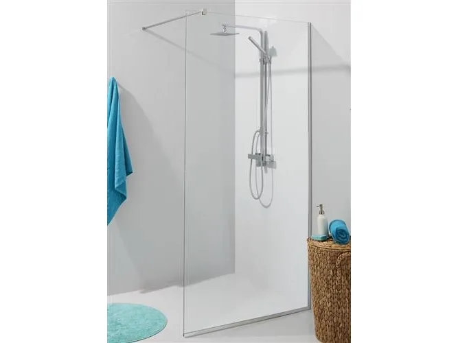 Brusevæg Classic 80cm 6mm klart glas