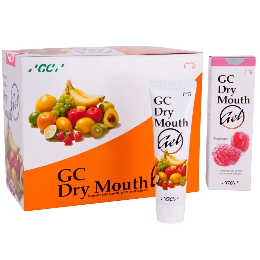GC Dry Mouth Gel Himbeere