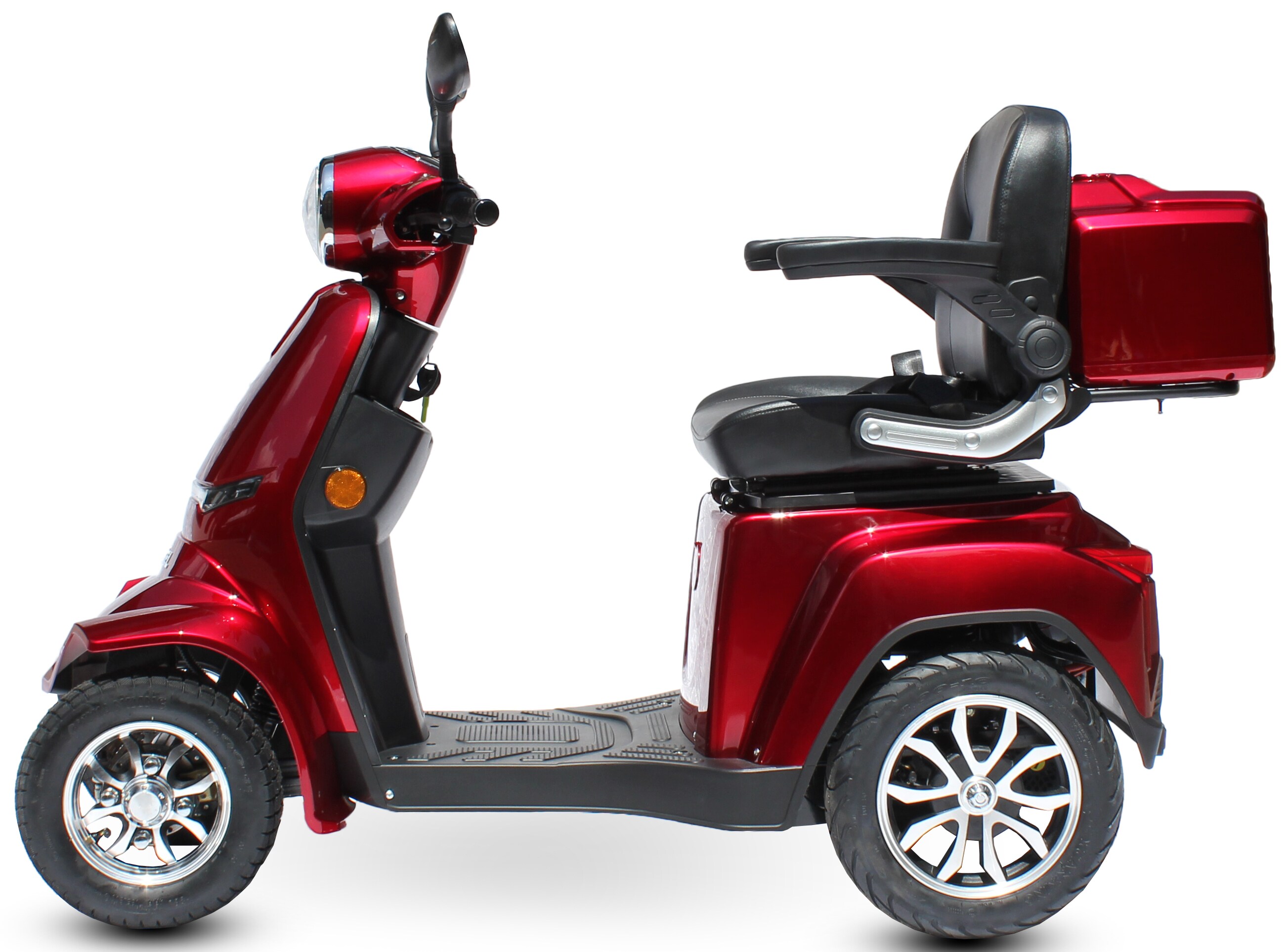 ECO ENGEL 510 V.2 Rot, 25 km/h Elektromobil / 4 Räder / 1000 Watt