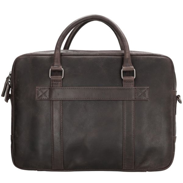 Micmacbags Next Navajo Laptoptas 15,6 inch Donkerbruin