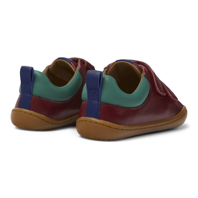 Camper Camper Peu Kids Velcros Bordeaux