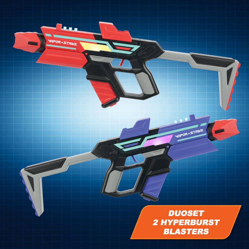 Vapor Strike Hyperburst Blasters - Battle Lasergame Duoset