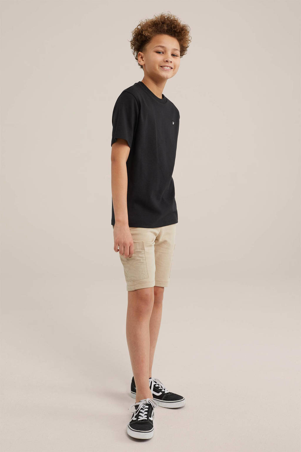 WE Fashion T-shirt zwart