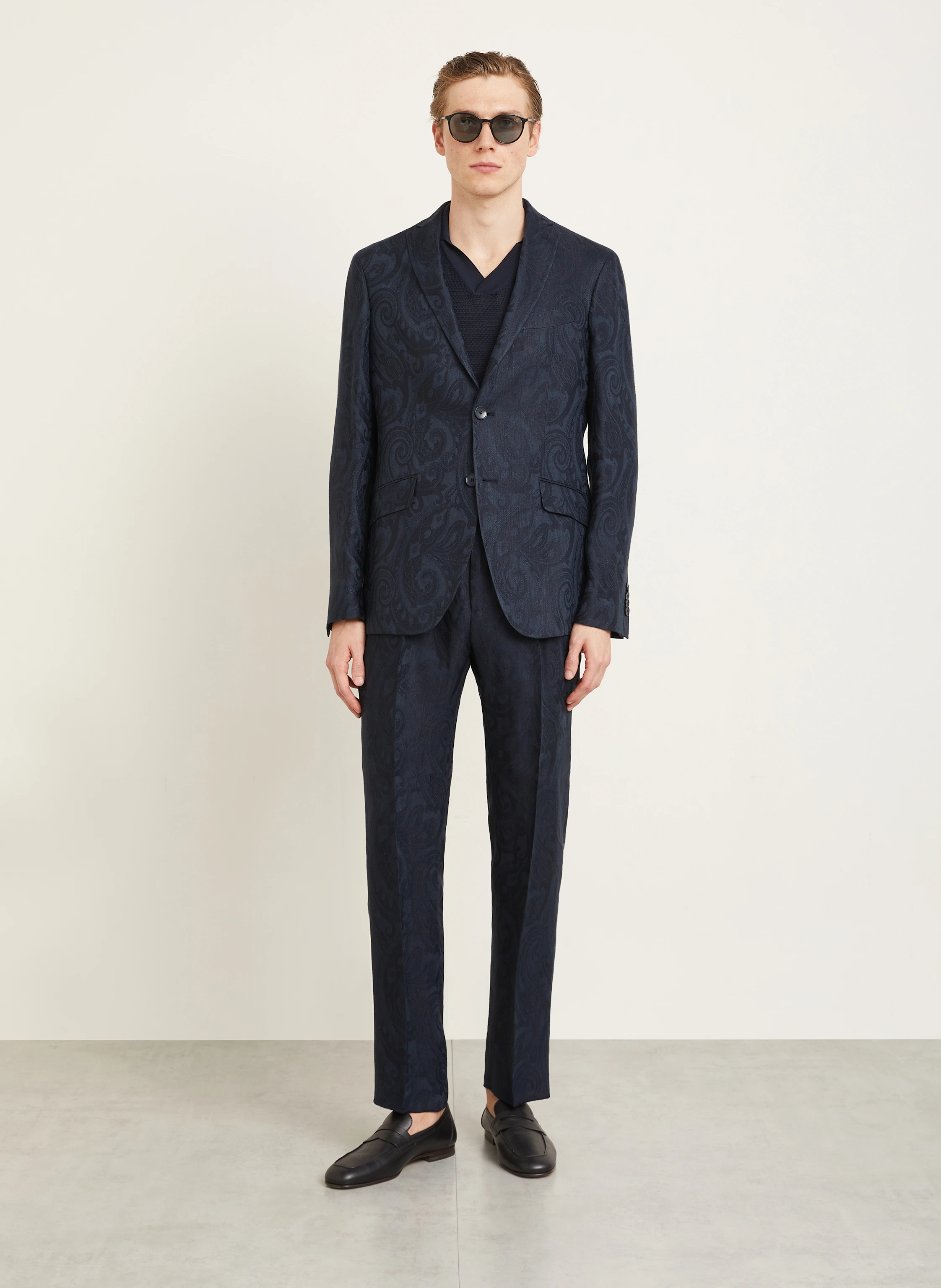 ETRO Anzugsakko Extra Slim Fit mit Leinen