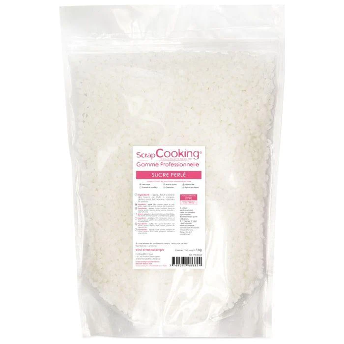 Sucre perlé 1 kg Scrapcooking