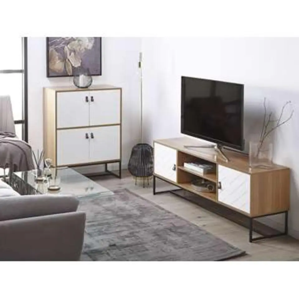 NUEVA - Sideboard - Lichte houtkleur - MDF