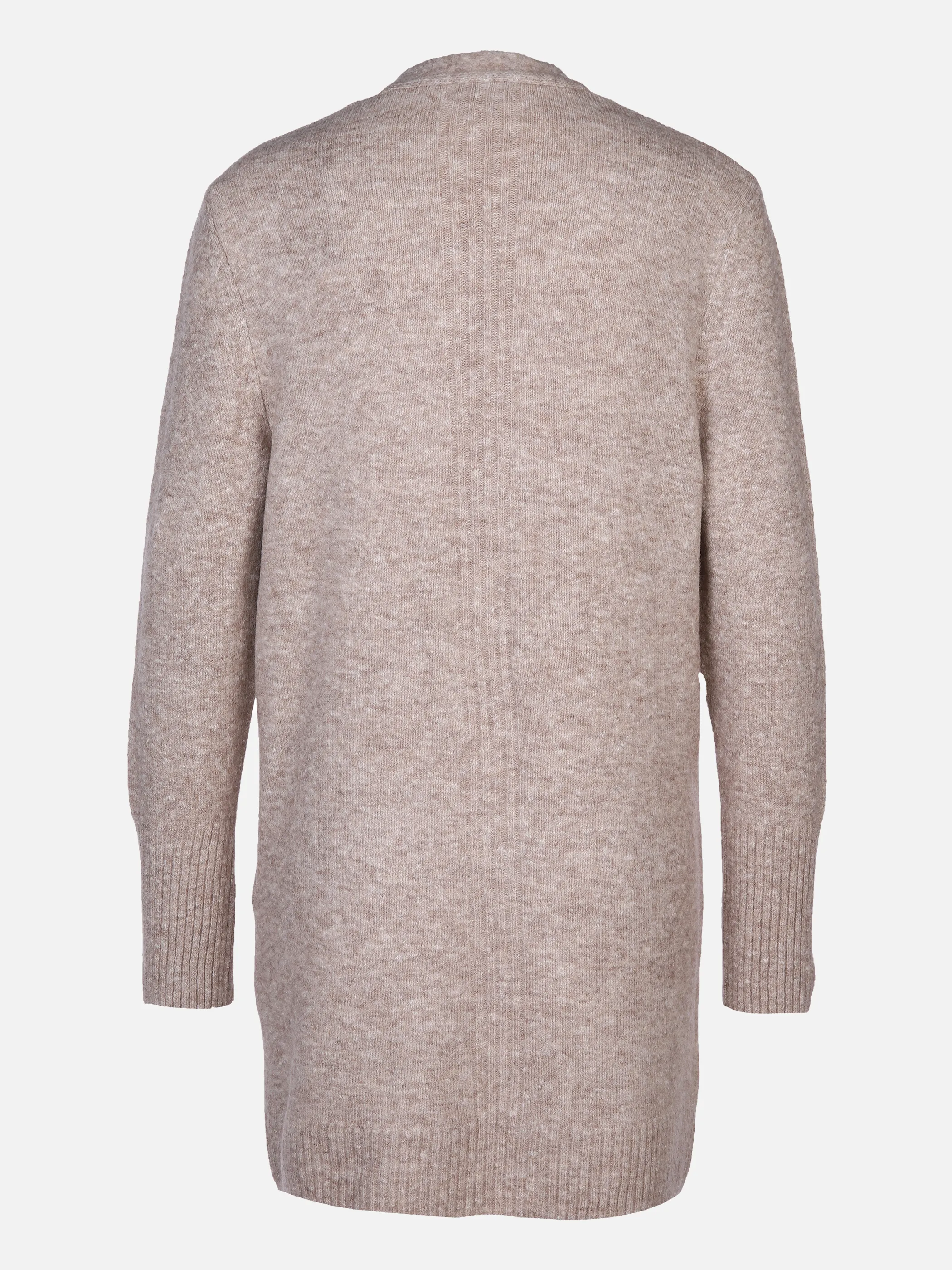 Damen Strick-Cardigan in melierter Optik