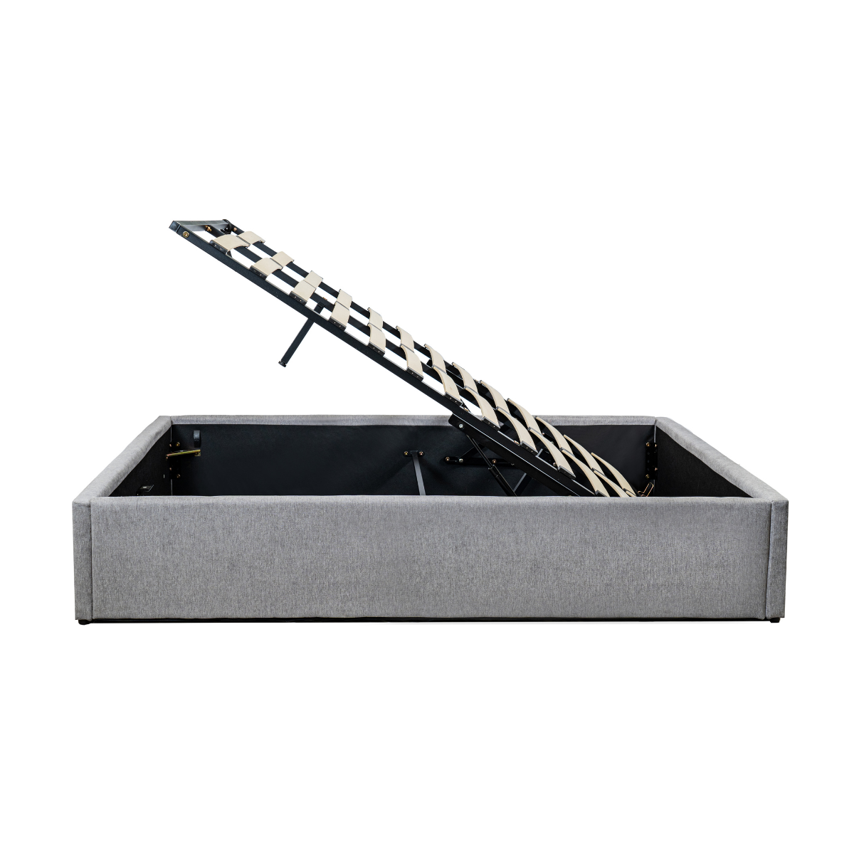 Calicosy - Bed met opbergruimte Romy - 204 cm - Grijs