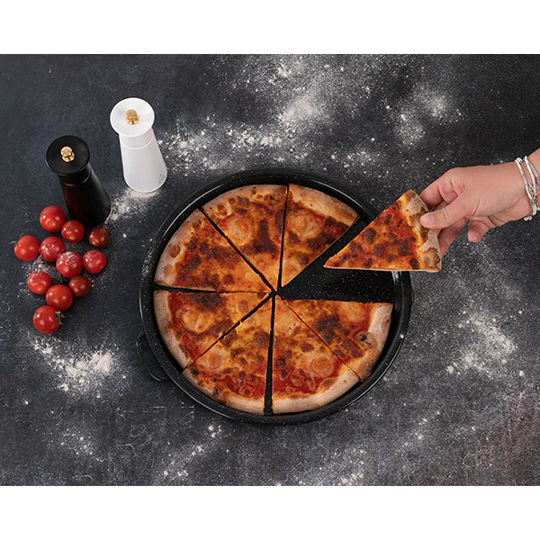 Plateau à pizza 34 cm Graniteware