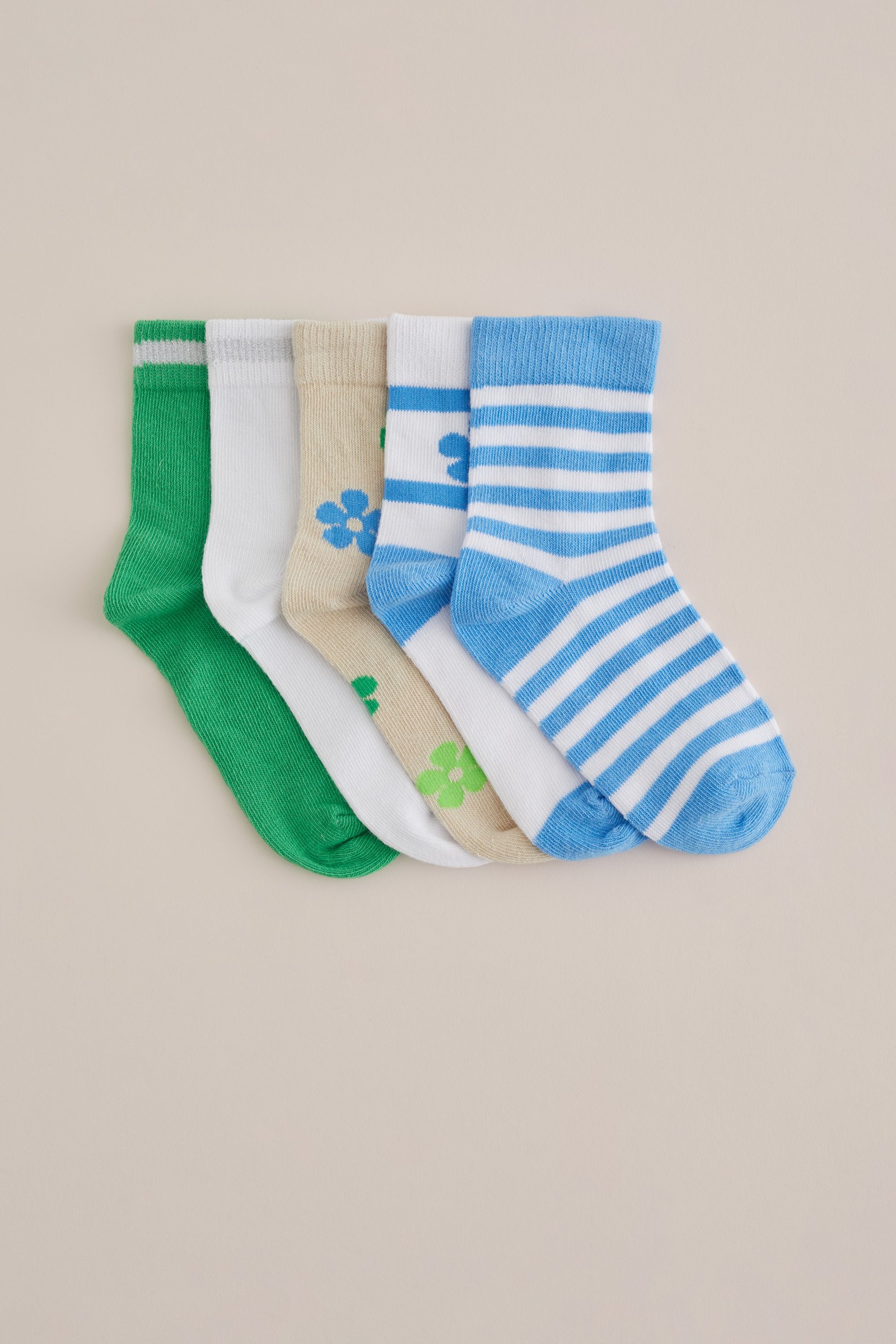 Meisjes sokken, 5-pack WE Fashion Multikleur