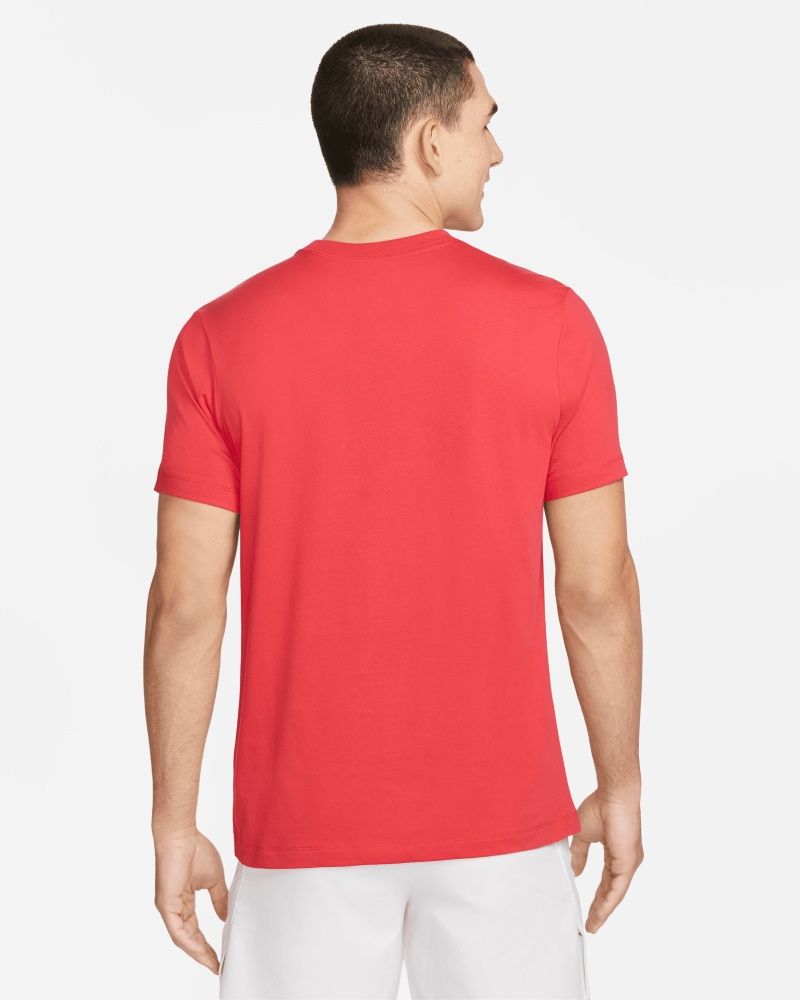 T-shirt Nike NikeCourt Rouge pour homme