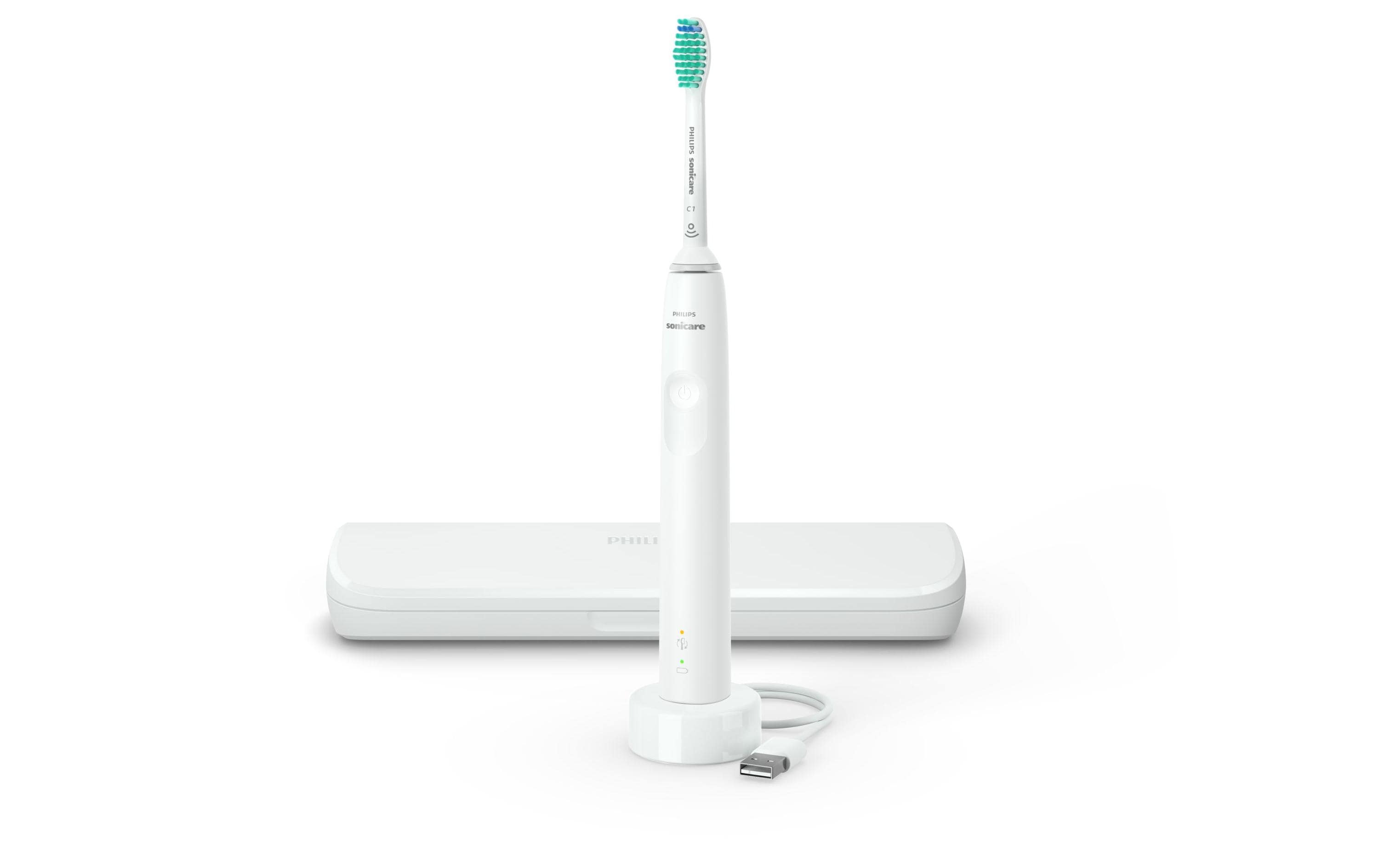 Schallzahnbürste Sonicare Series 3100 HX3673/13 WeissElektrische Zahnbürste