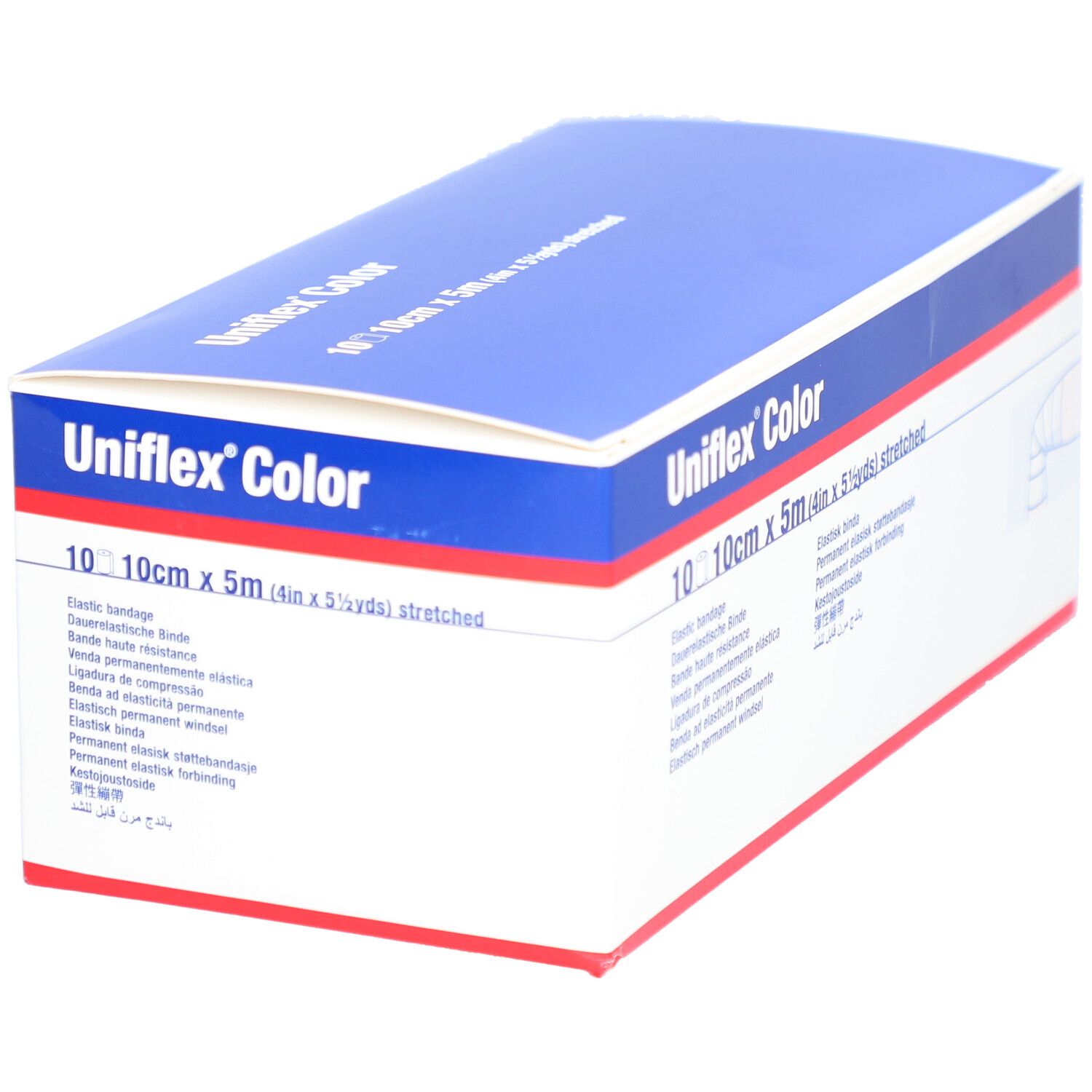 Uniflex Universal Binden 10 cm x 5 m blau