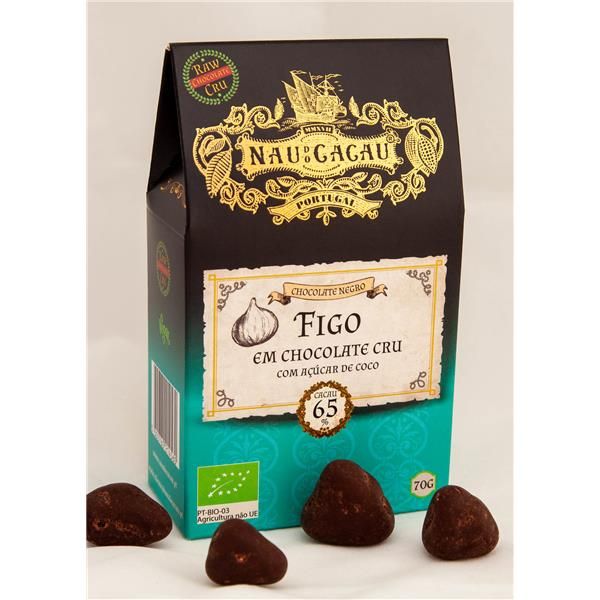 Figo Em Chocolate Cru
