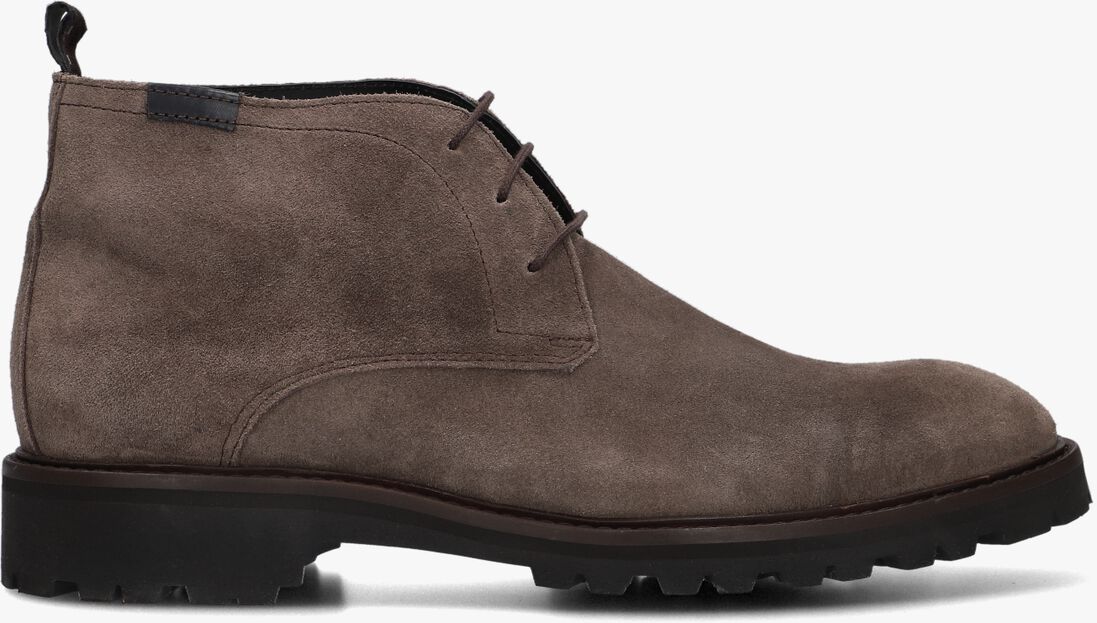 FLORIS VAN BOMMEL taupe floris van bommel veterschoenen sfm-50082