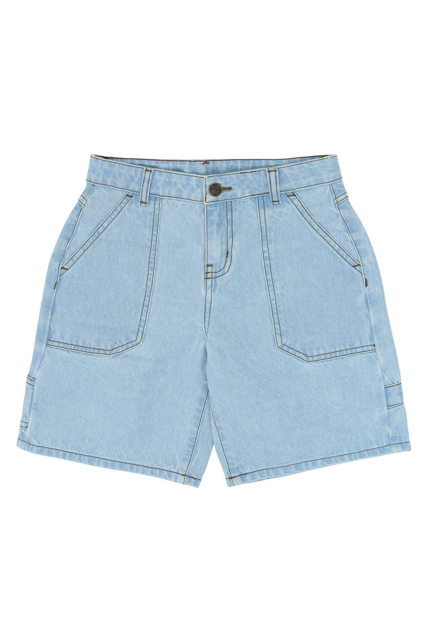 The New The New shorts Savid light blue denim