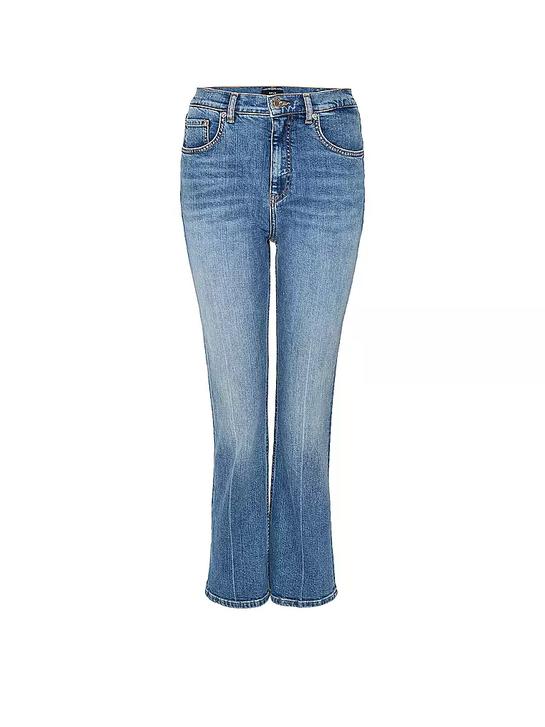 OPUS Jeans Flared Fit 7/8 EBONI hellblau
