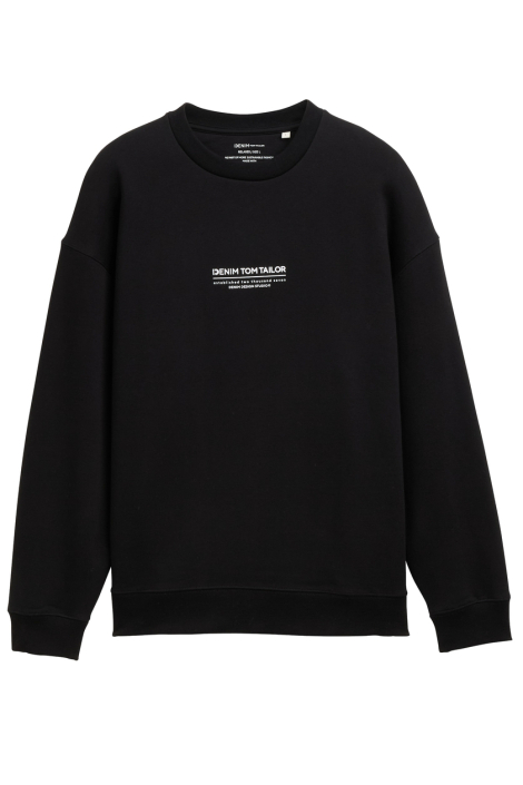 Tom Tailor zwarte heren sweater