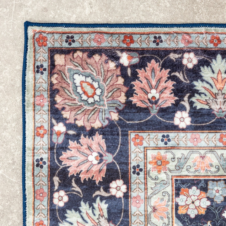 Vintage vloerkleed - Imagine Oriental Blauw | Rijk