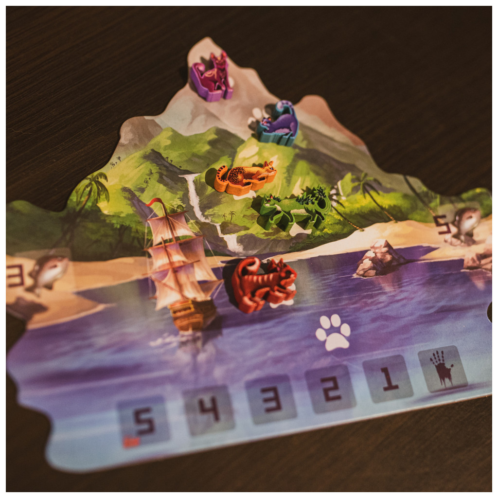 L'Île des Chats - Set d'autocollants