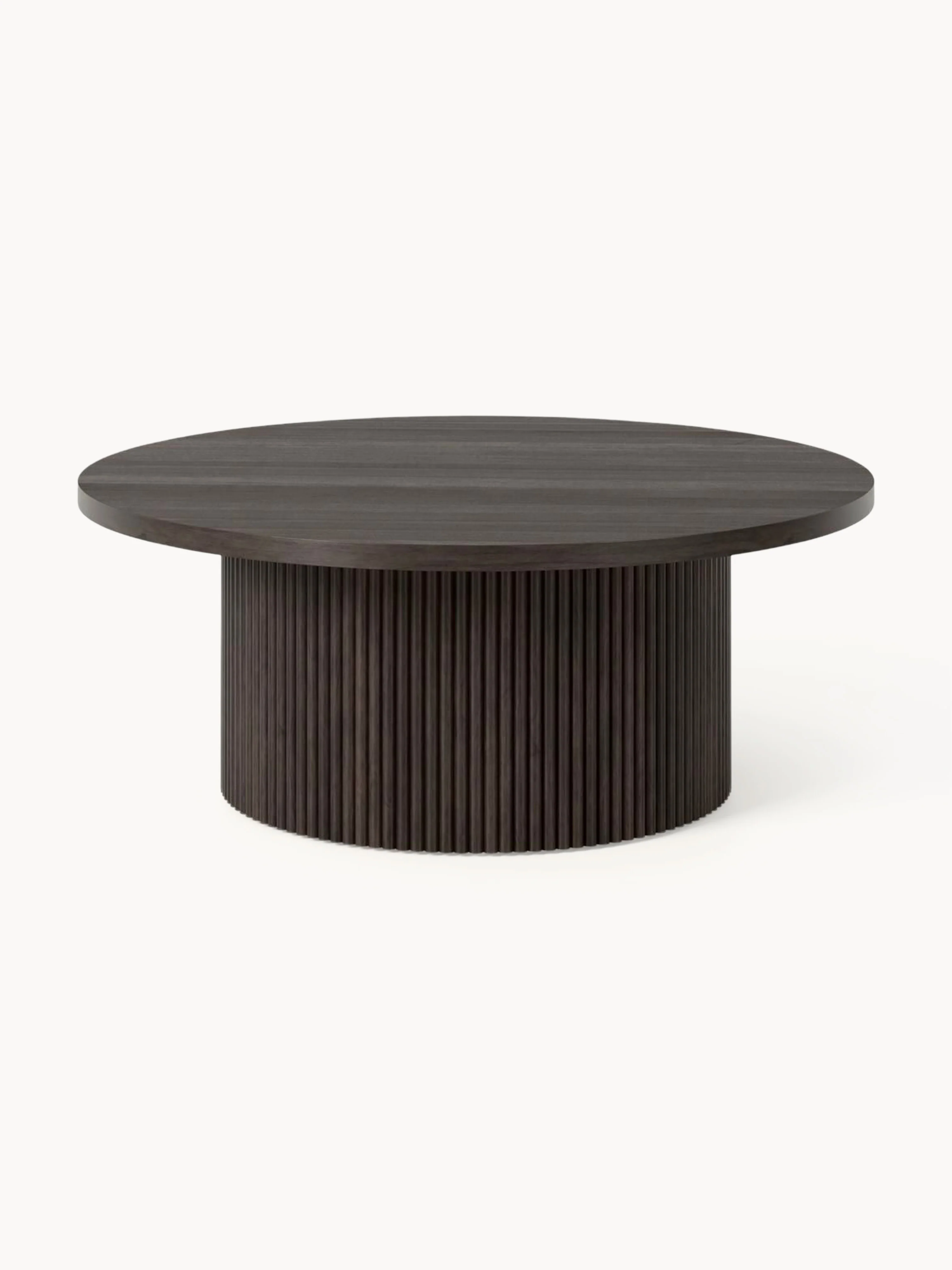 Ronde houten salontafel Nele