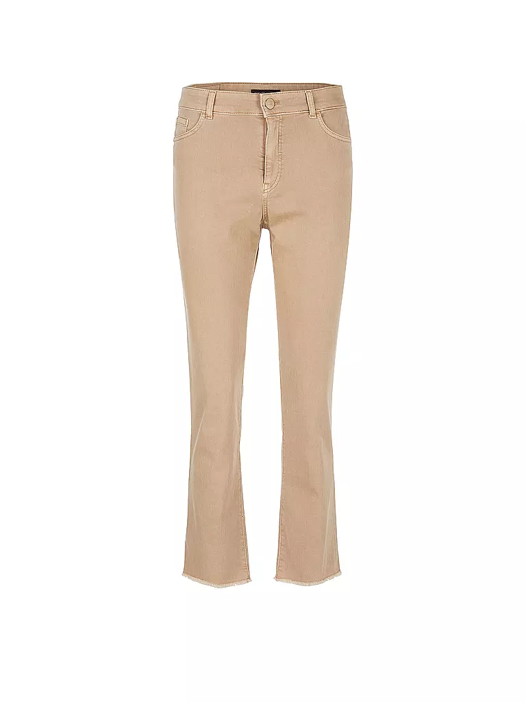 MARC CAIN Jeans Bootcut Fit 7/8 beige
