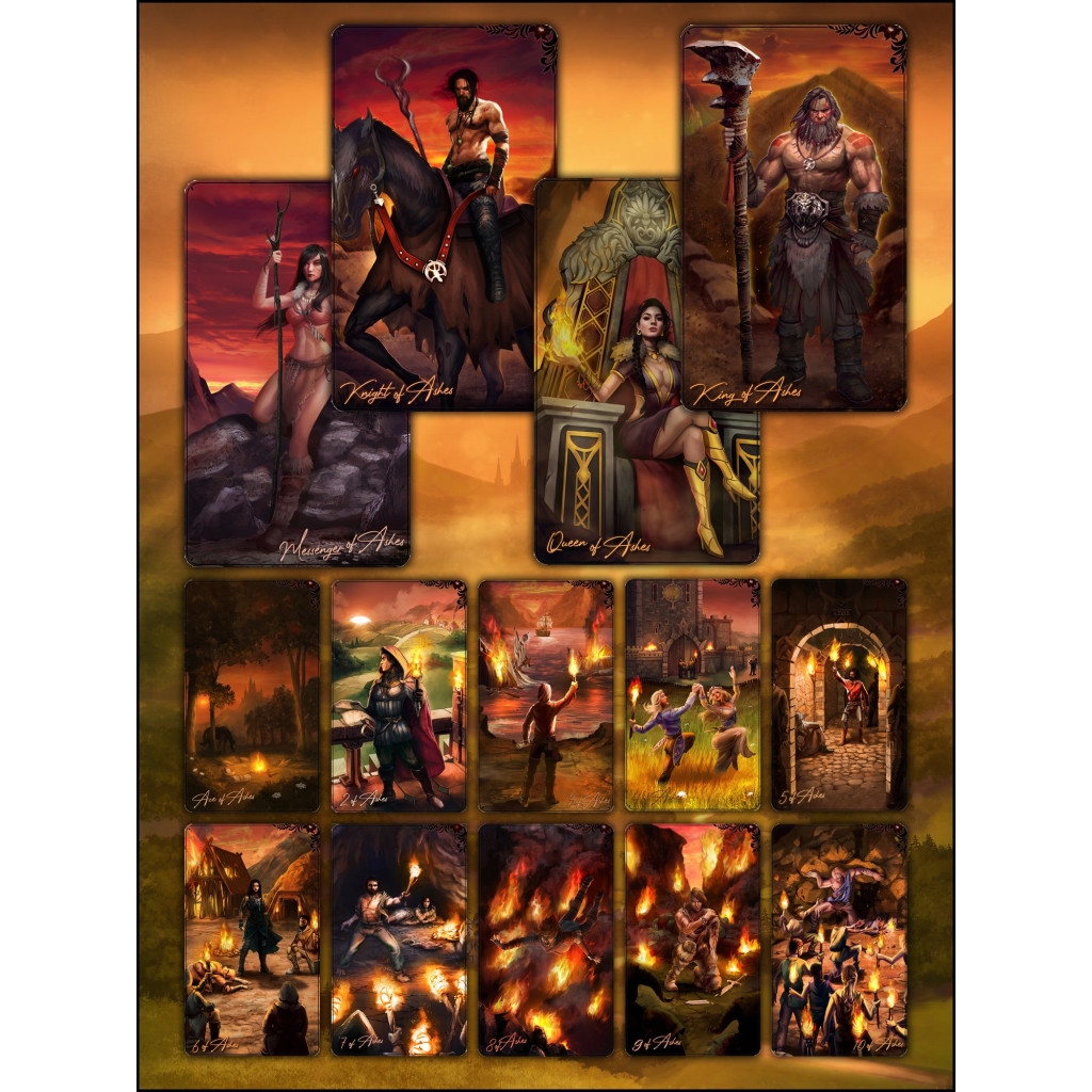 Arcanya Tarot - Les Mornes Plaines, Kickstarter Edition