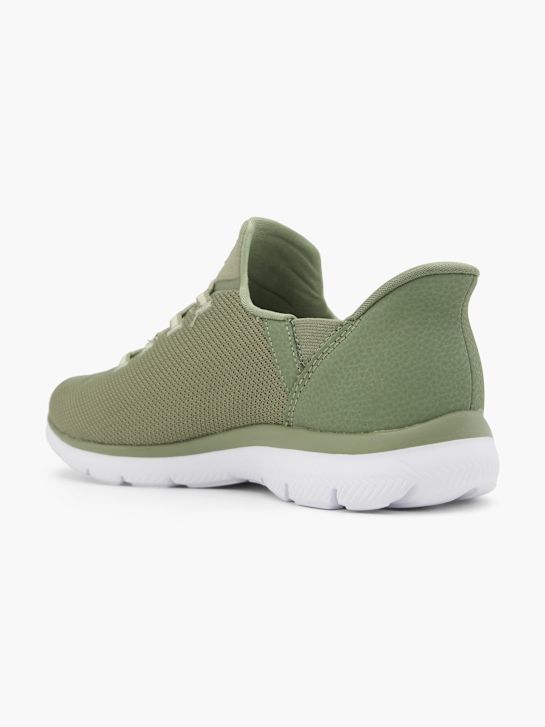 Skechers SWIFT FIT PURE GENIUS Slip-Ons Olive