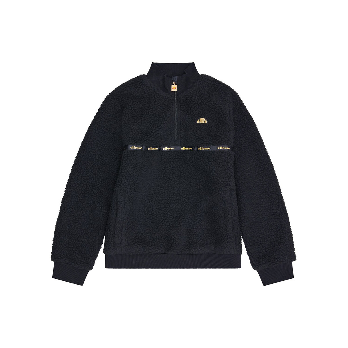 ELLESSE<br>Suéter em sherpa com gola alta