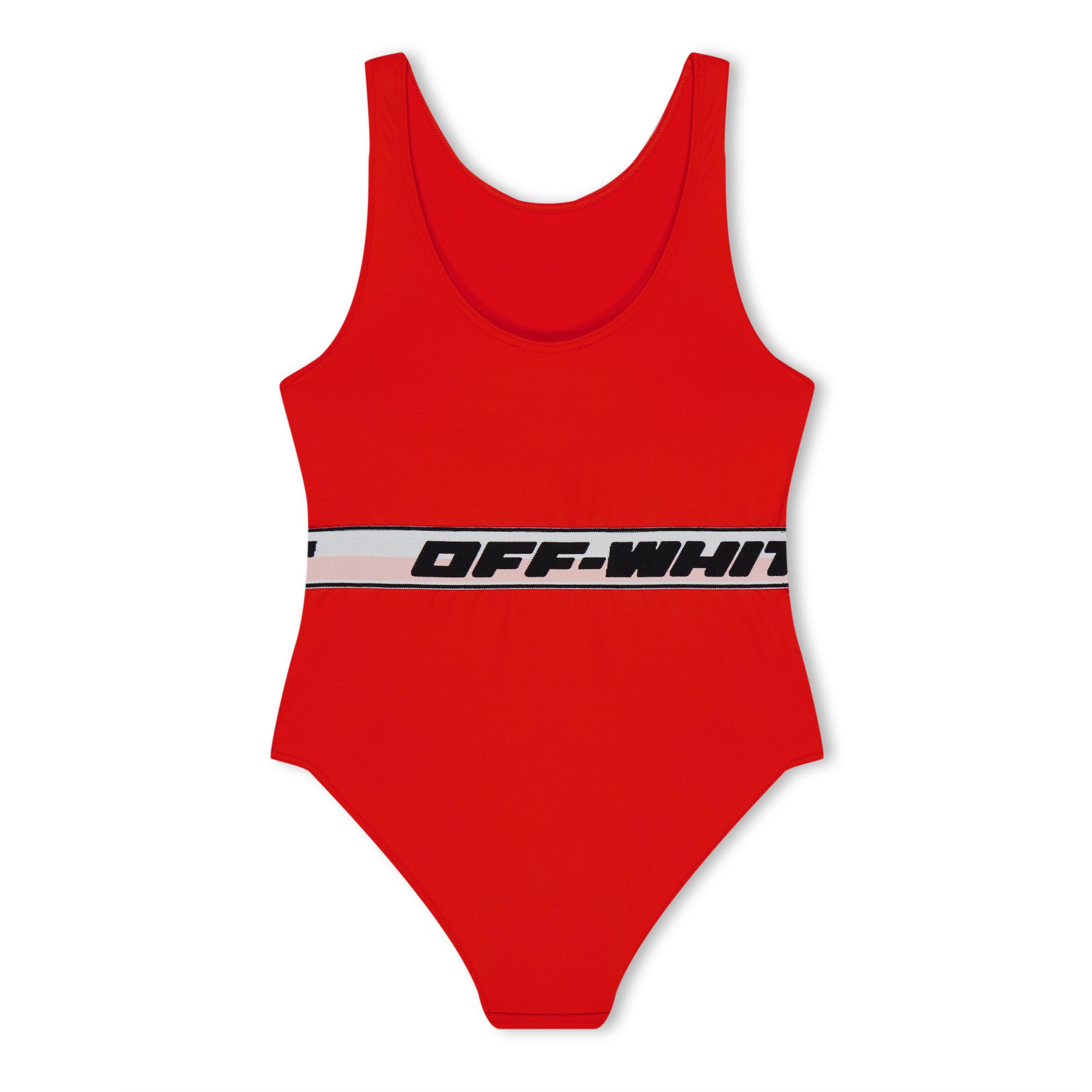 Off White Logo Swimsuit Infants