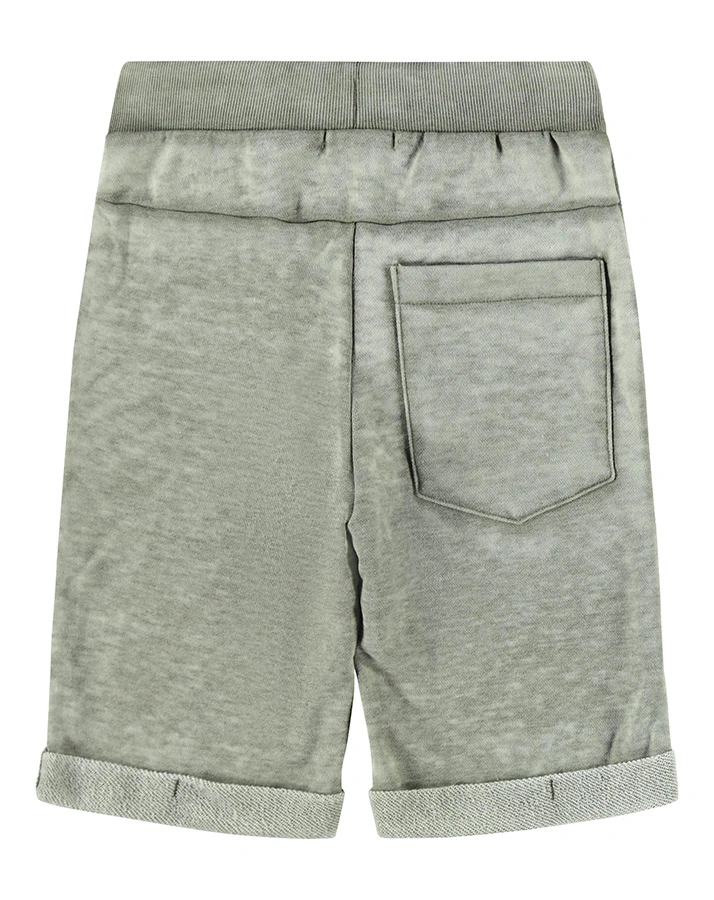 Sweat-Bermudas NKMFAHIM meliert in olivgrün