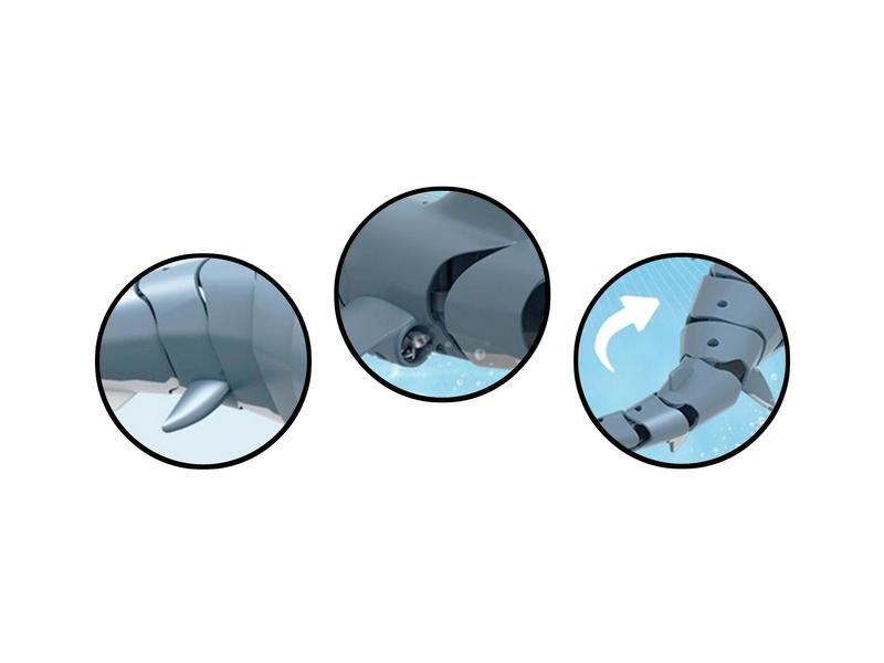 Amewi Sharky – der blaue Hai RTR Ferngesteuerter Haifisch