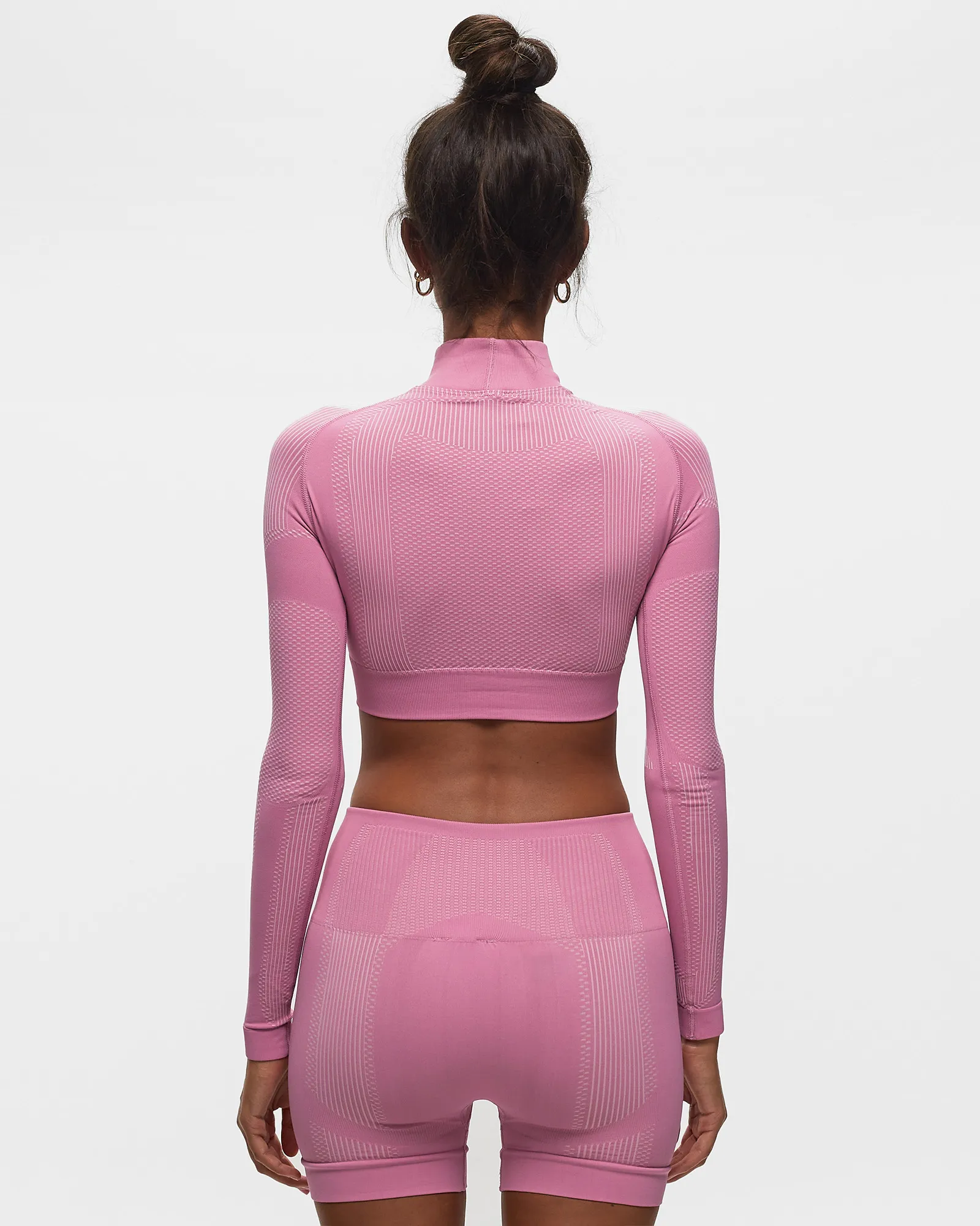 MISBHV SPORT CROPPED LONGSLEEVE BUBBLEGUM