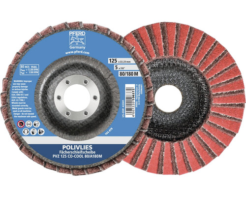 Reinigingsschijf PFERD PVZ keramiek Ø 115x22,23 mm korrel CO-COOL 60/A 100 g