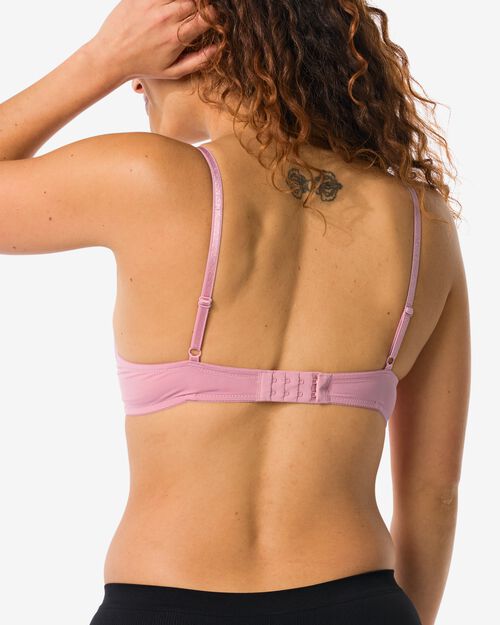 soutien-gorge préformé avec armatures micro recyclé  rose