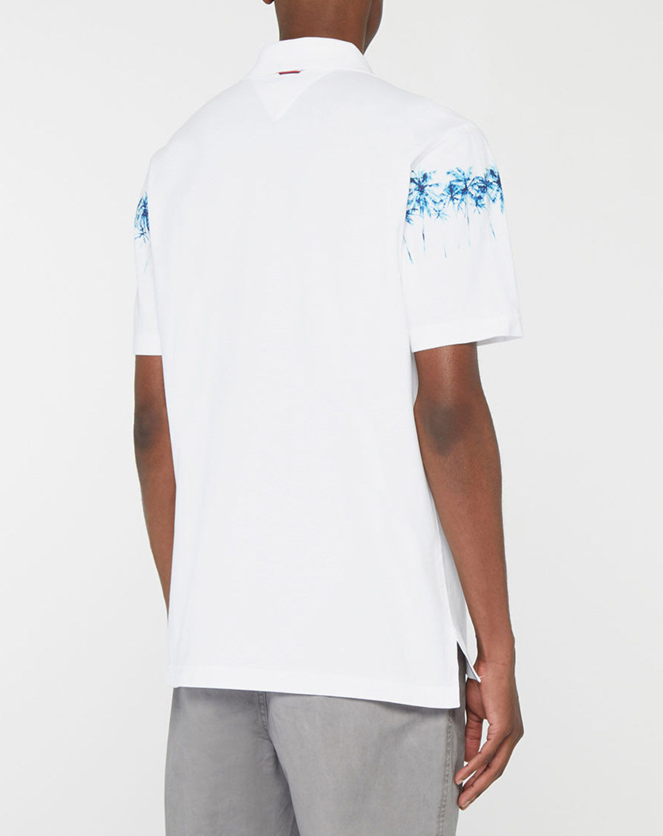 Tommy Hilfiger Polo Regular Placed Palm blanc