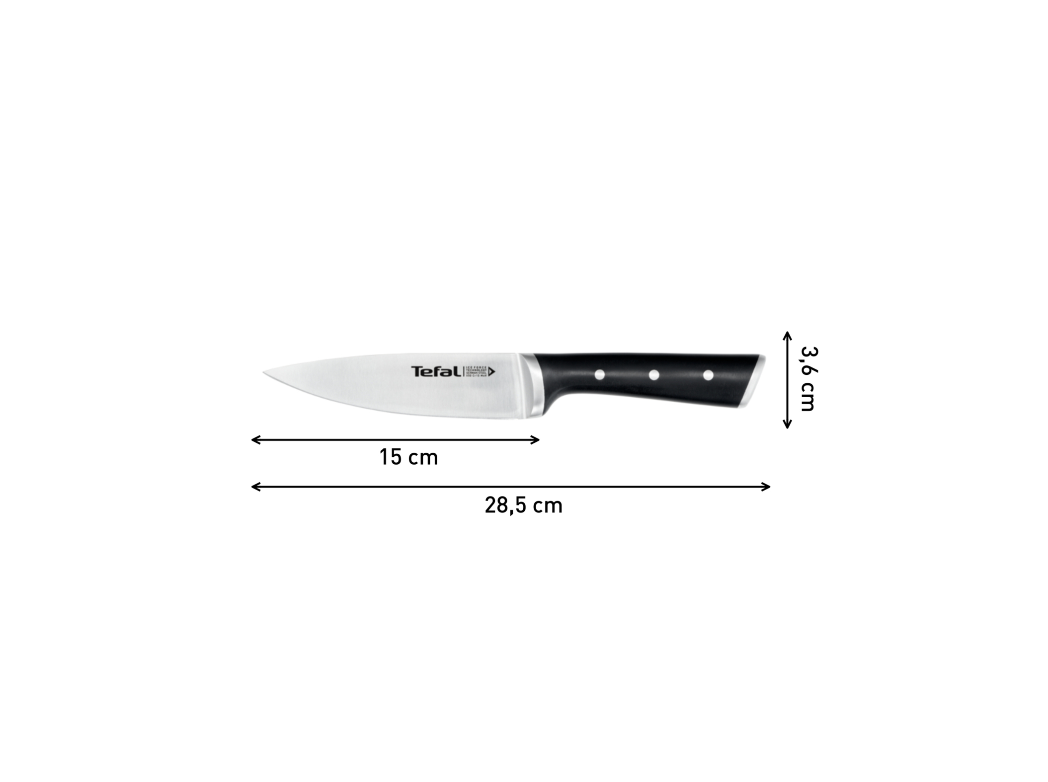 FACA ICE FORCE TEFAL CHEF 15CM
